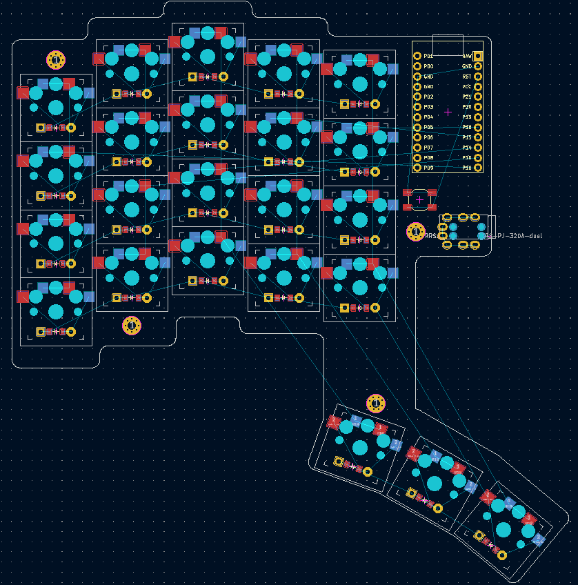 KiCAD PCB preview